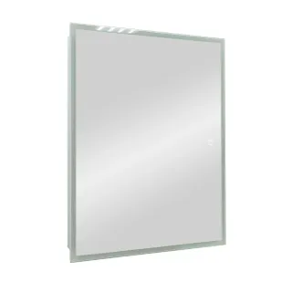 Зеркало-шкаф Reflexion Cube 50 RF2316CH с подсветкой 50х80